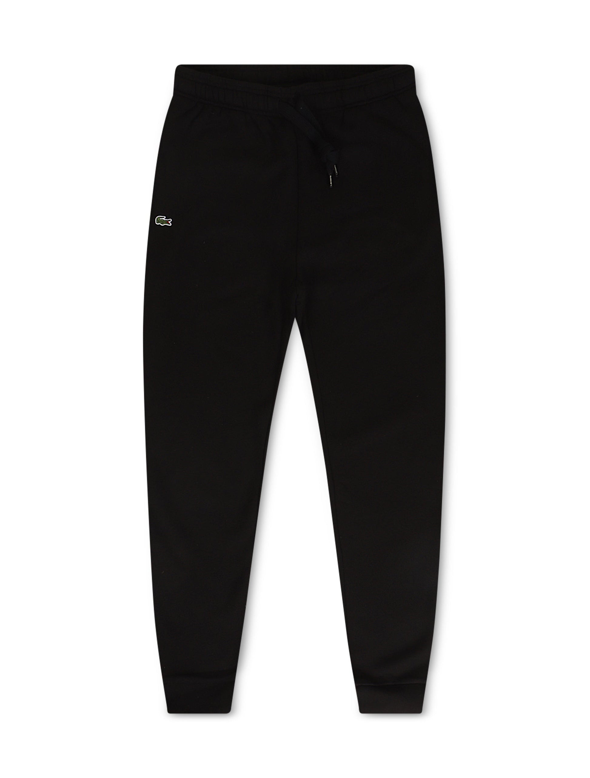 Lacoste Original Logo Print Joggers - Black Denim Exchange