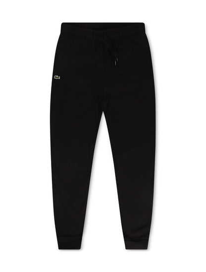 Lacoste Original Logo Print Joggers - Black Denim Exchange