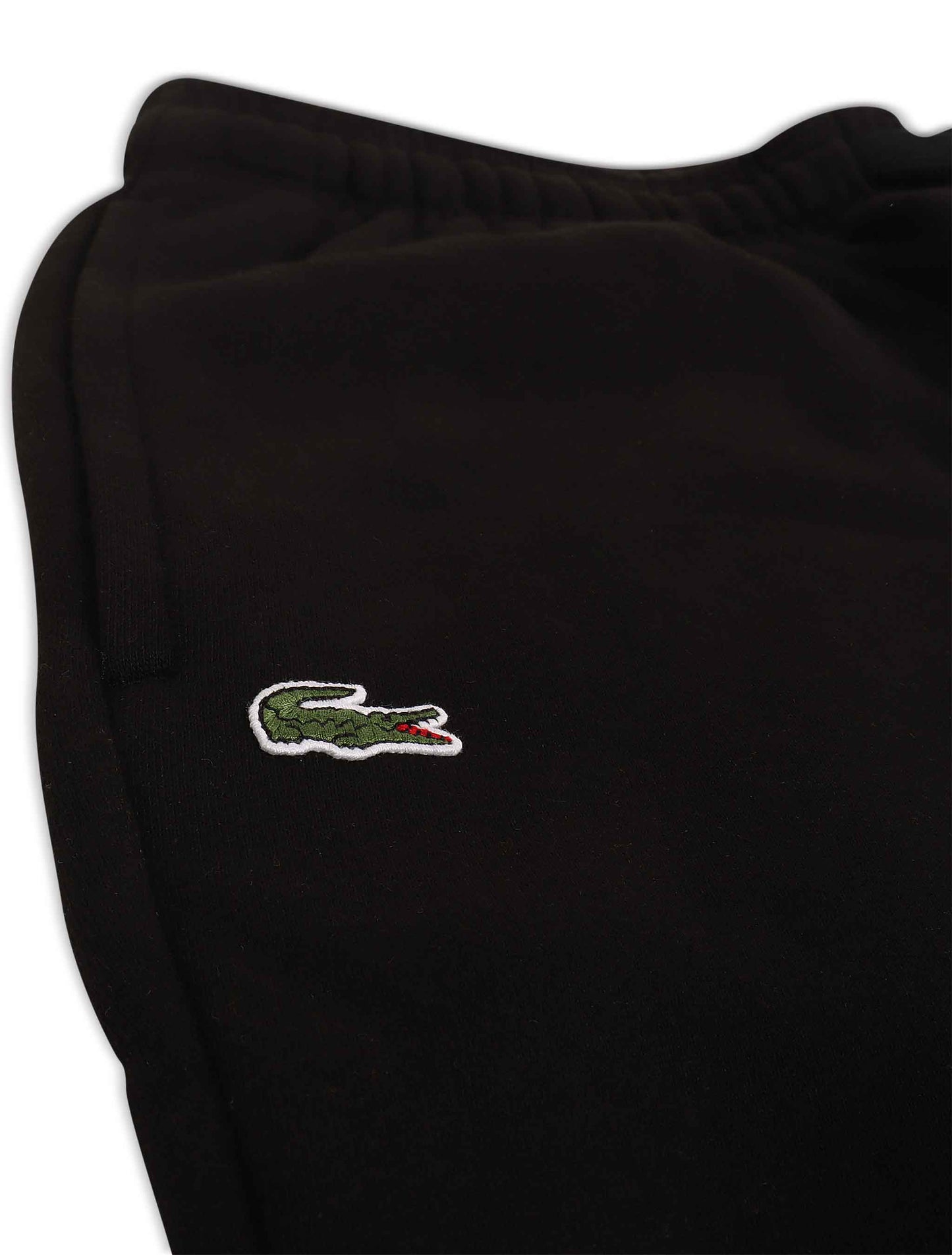 Lacoste Original Logo Print Joggers - Black Denim Exchange