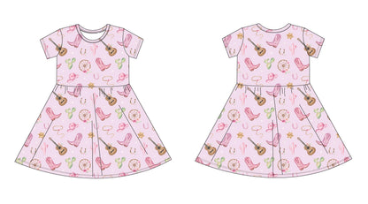 Cowgirl - Dress Blush Lotus