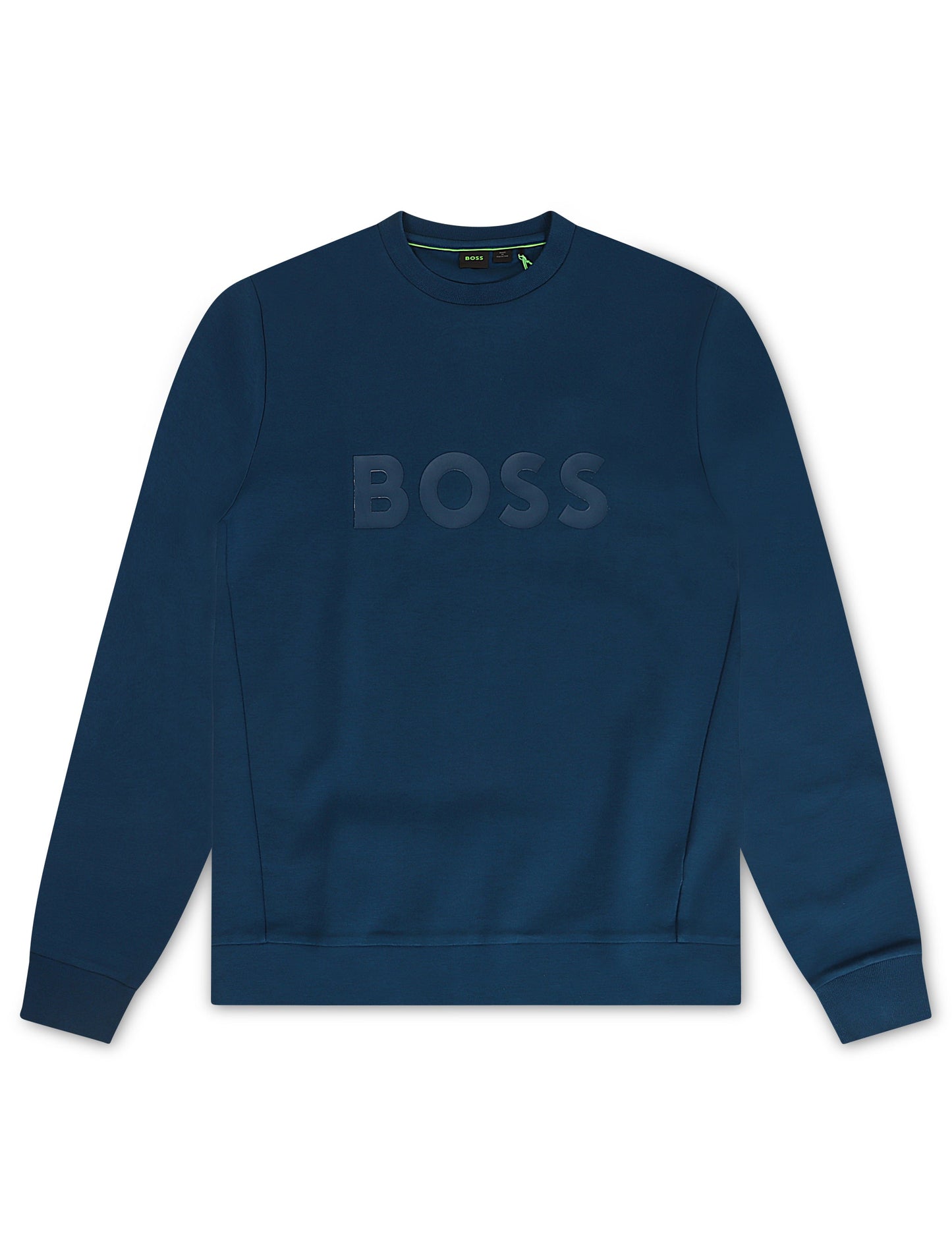 Boss Green Salbo Crewneck - Blue Denim Exchange