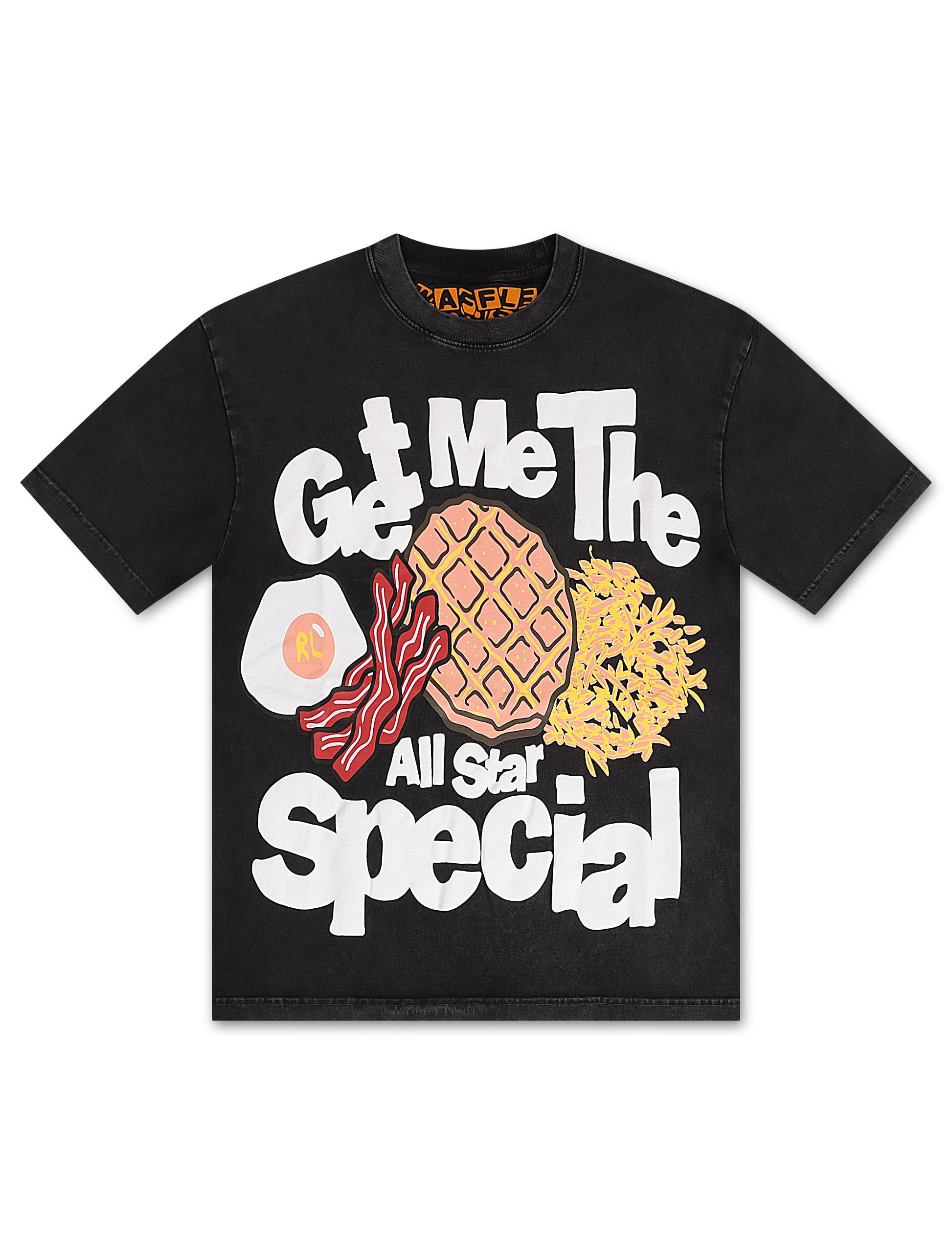 Red Letters All Star Special Tee - Black Denim Exchange