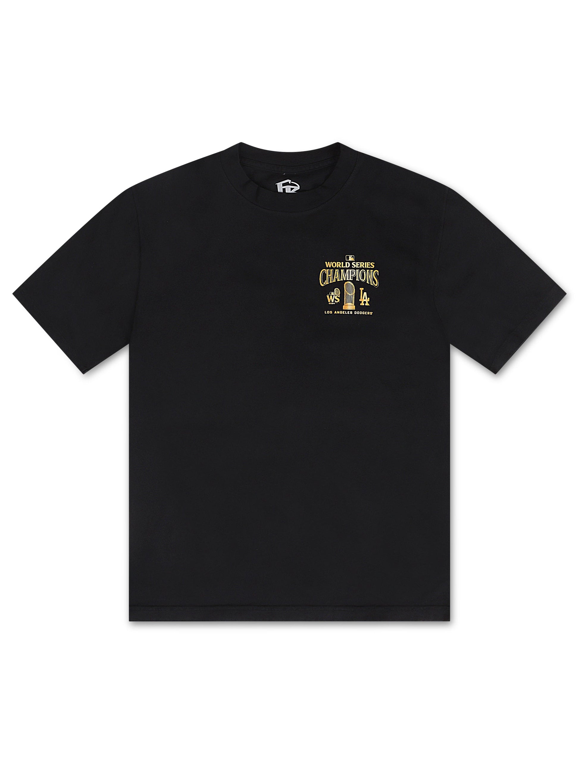 Retro Flair World Series Champions Tee - Black Denim Exchange