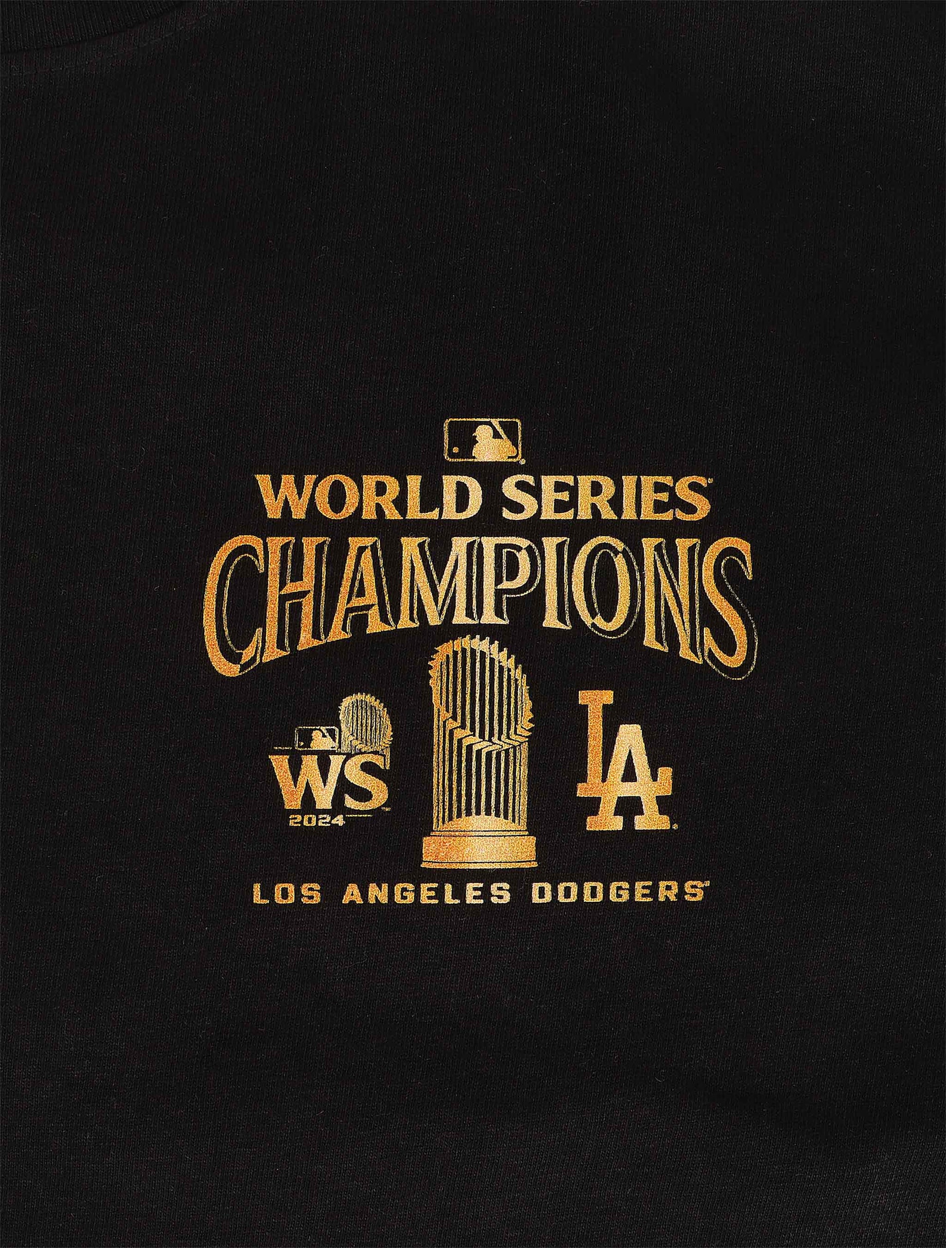 Retro Flair World Series Champions Tee - Black Denim Exchange