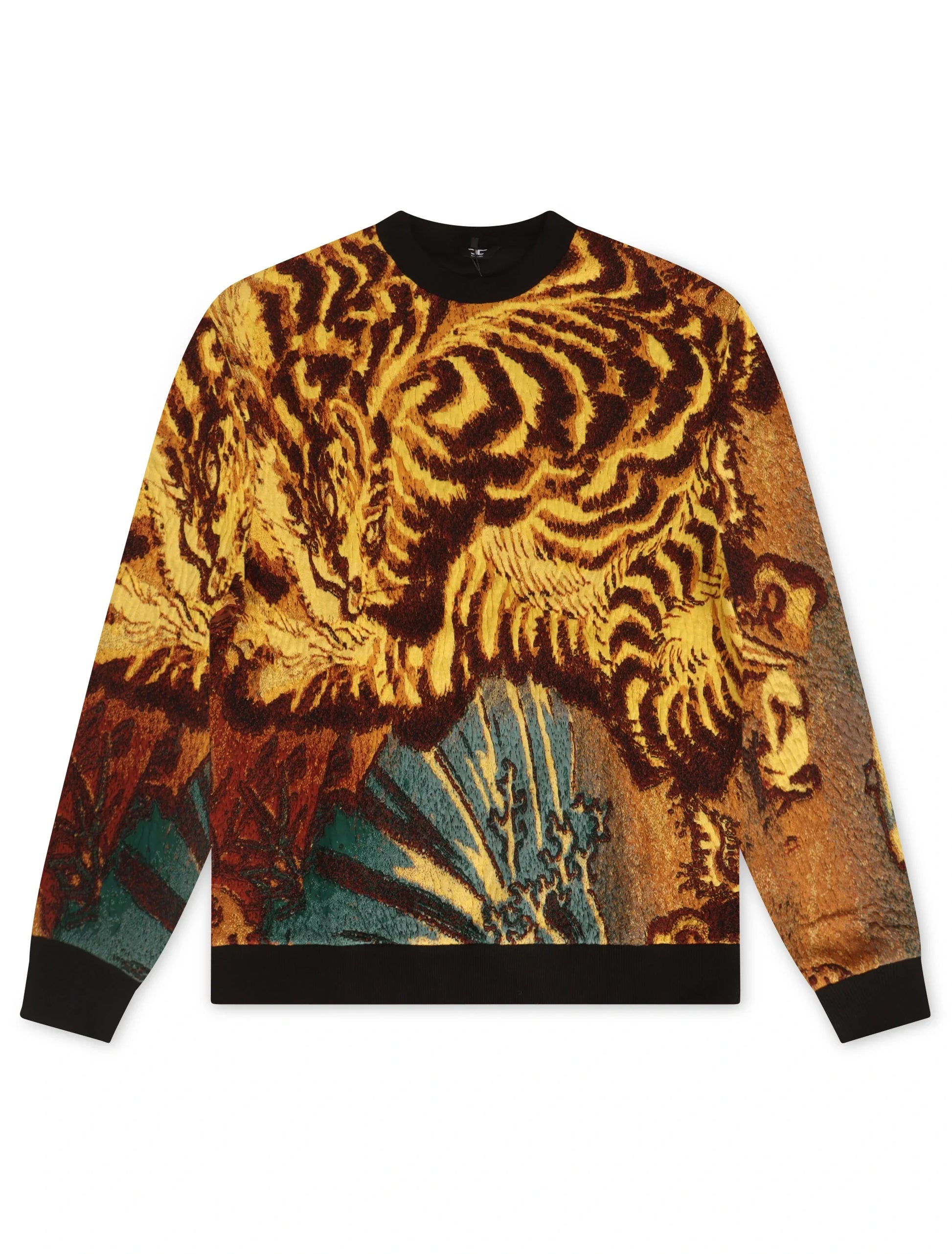 Jordan Craig Tapestry Crewneck - Gold Dragon Denim Exchange
