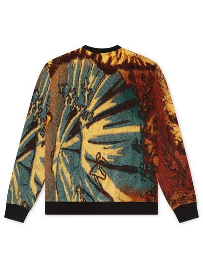 Jordan Craig Tapestry Crewneck - Gold Dragon Denim Exchange