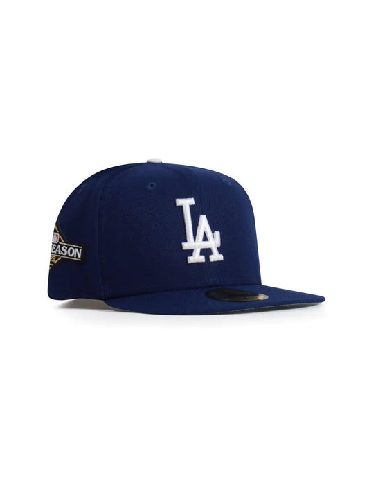 New Era 5950 Dodgers "Post Season 2023" Hat Denim Exchange
