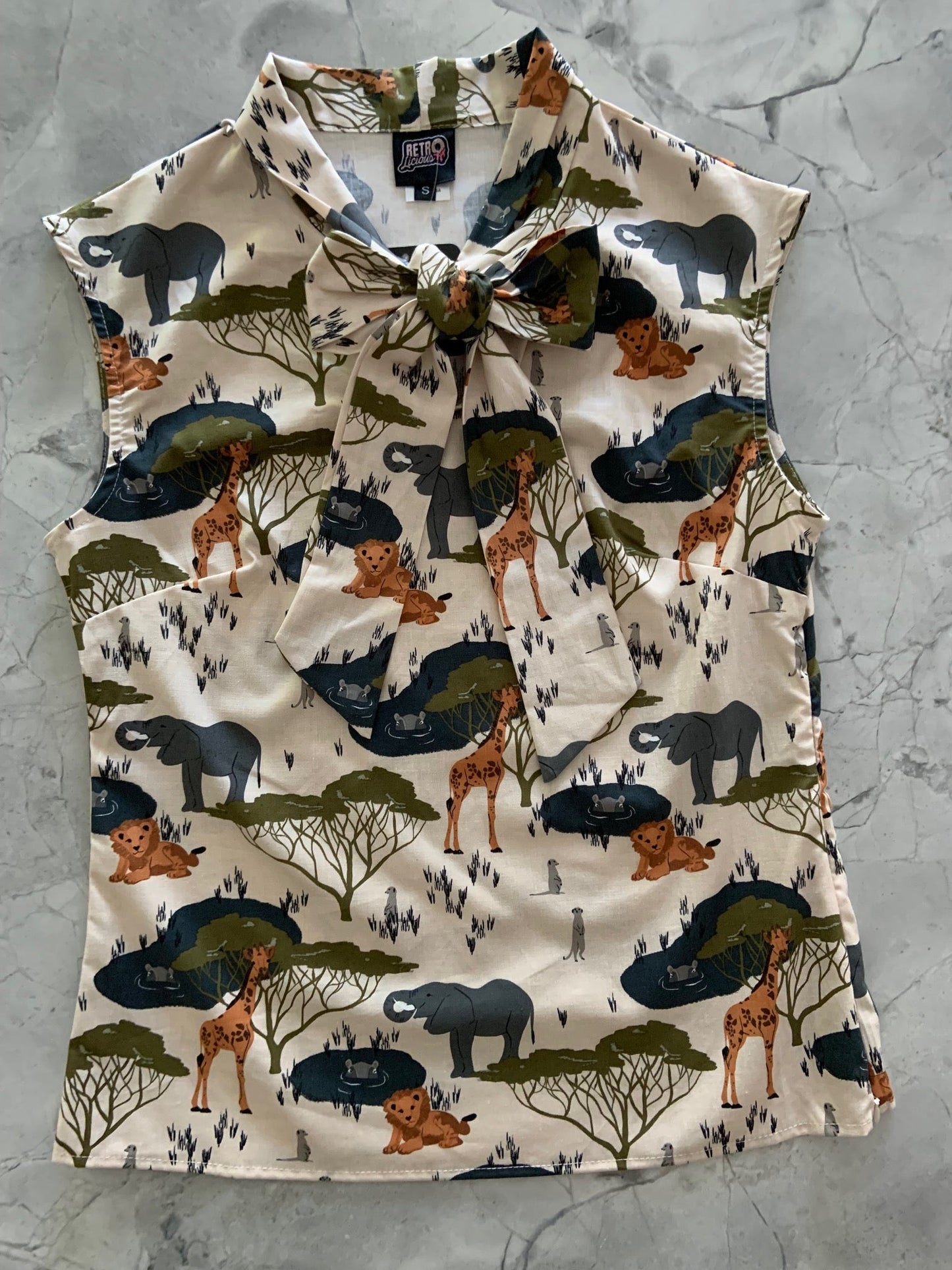 Safari Bow Top Retrolicious