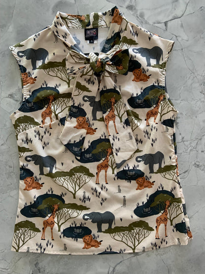 Safari Bow Top Retrolicious