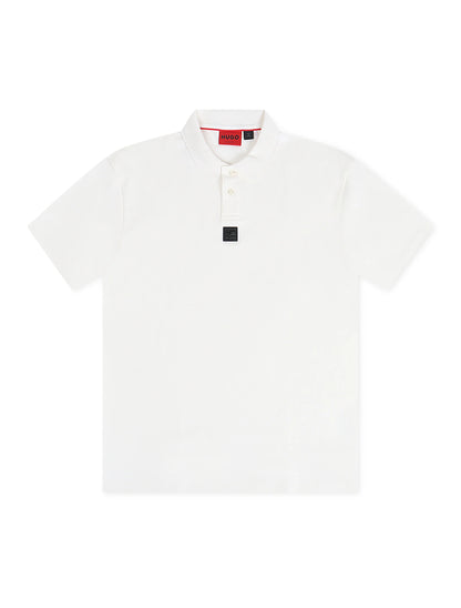 Hugo Deabono Polo - White Denim Exchange