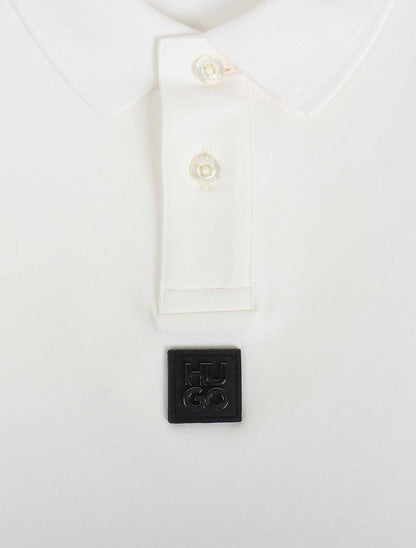 Hugo Deabono Polo - White Denim Exchange