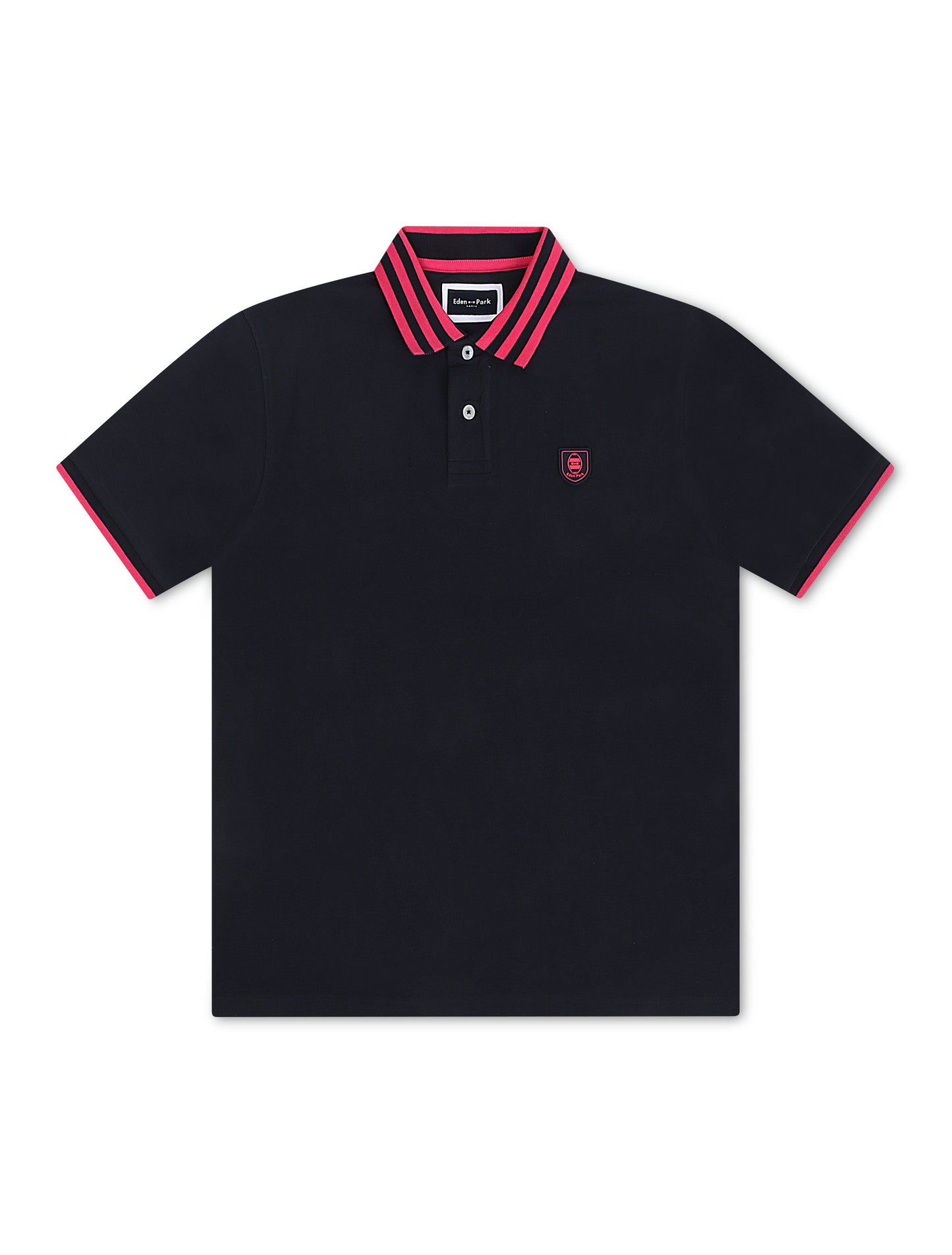 Eden Park Cadette Polo - Black Denim Exchange