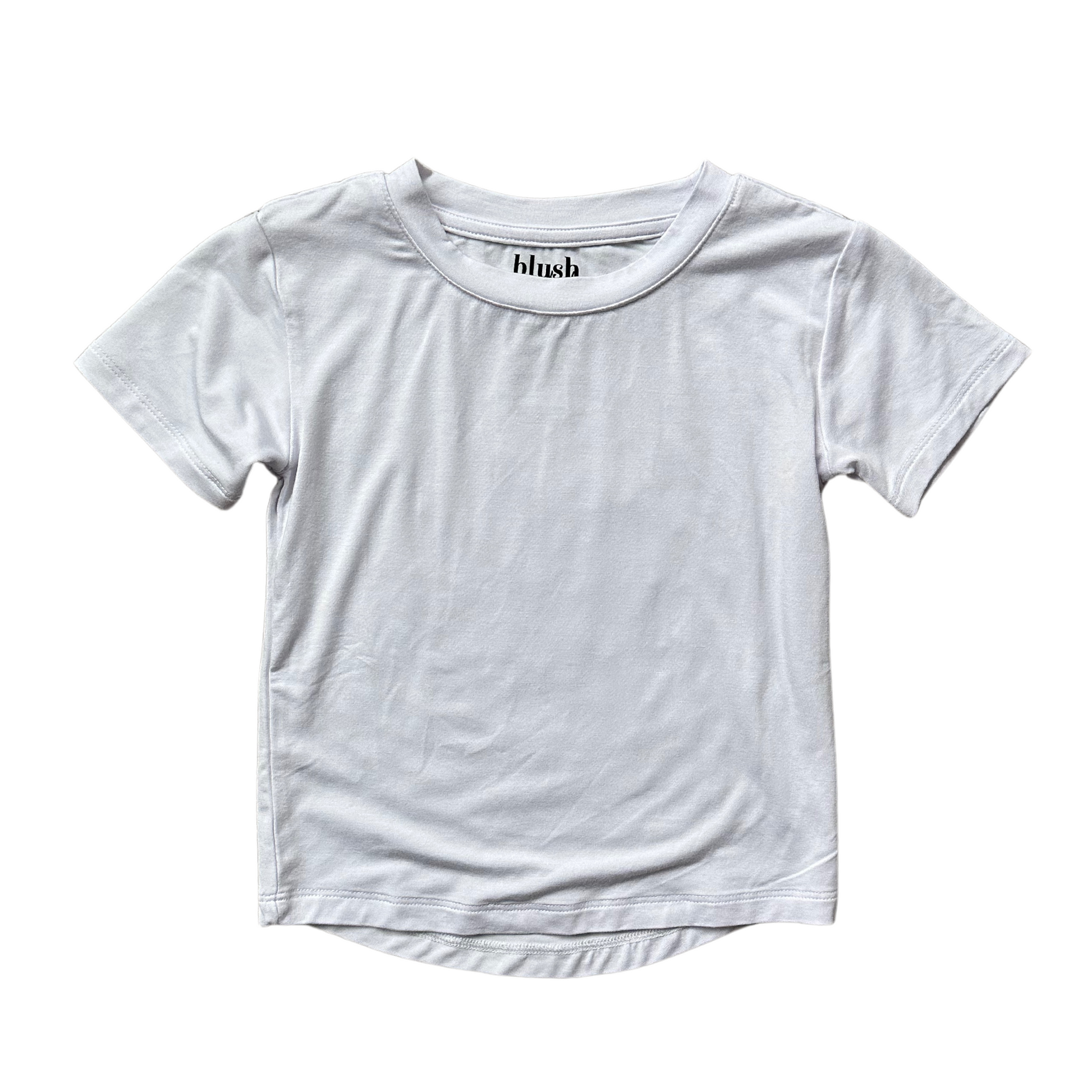 White - Everyday Tee Blush Lotus