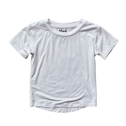 White - Everyday Tee Blush Lotus