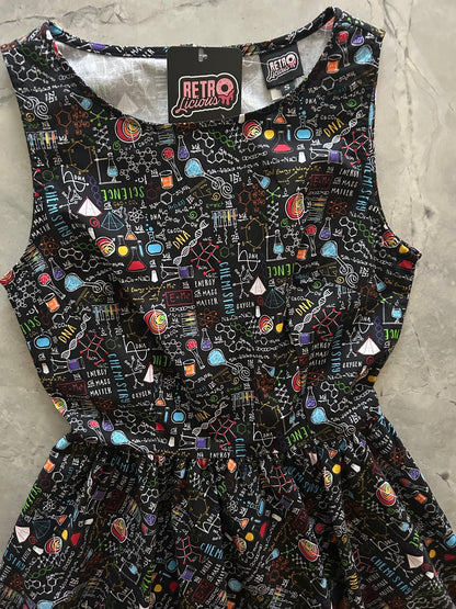 Science Midi Dress Retrolicious