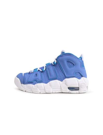 Nike Air More Uptempo Big Kids Medium Blue/White-Battle Denim Exchange