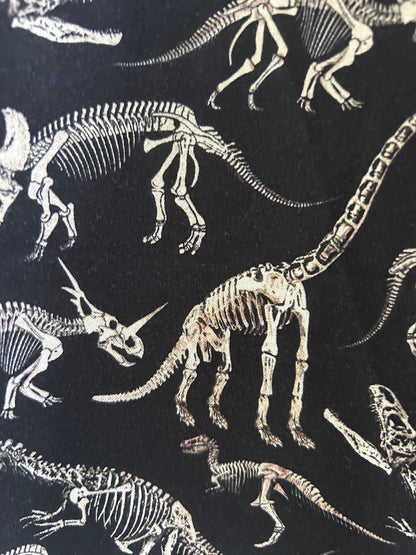 Dino Bones Skater Skirt Retrolicious