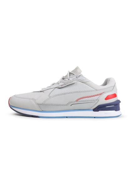 Puma BMW Low Racer - Grey/ White Denim Exchange