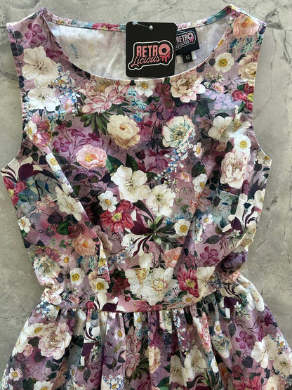 Floral Midi Dress Retrolicious