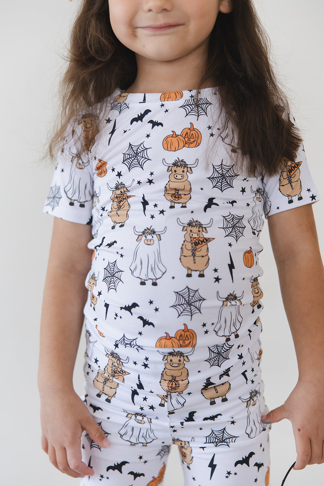 Cowloween - Biker Short Set Blush Lotus