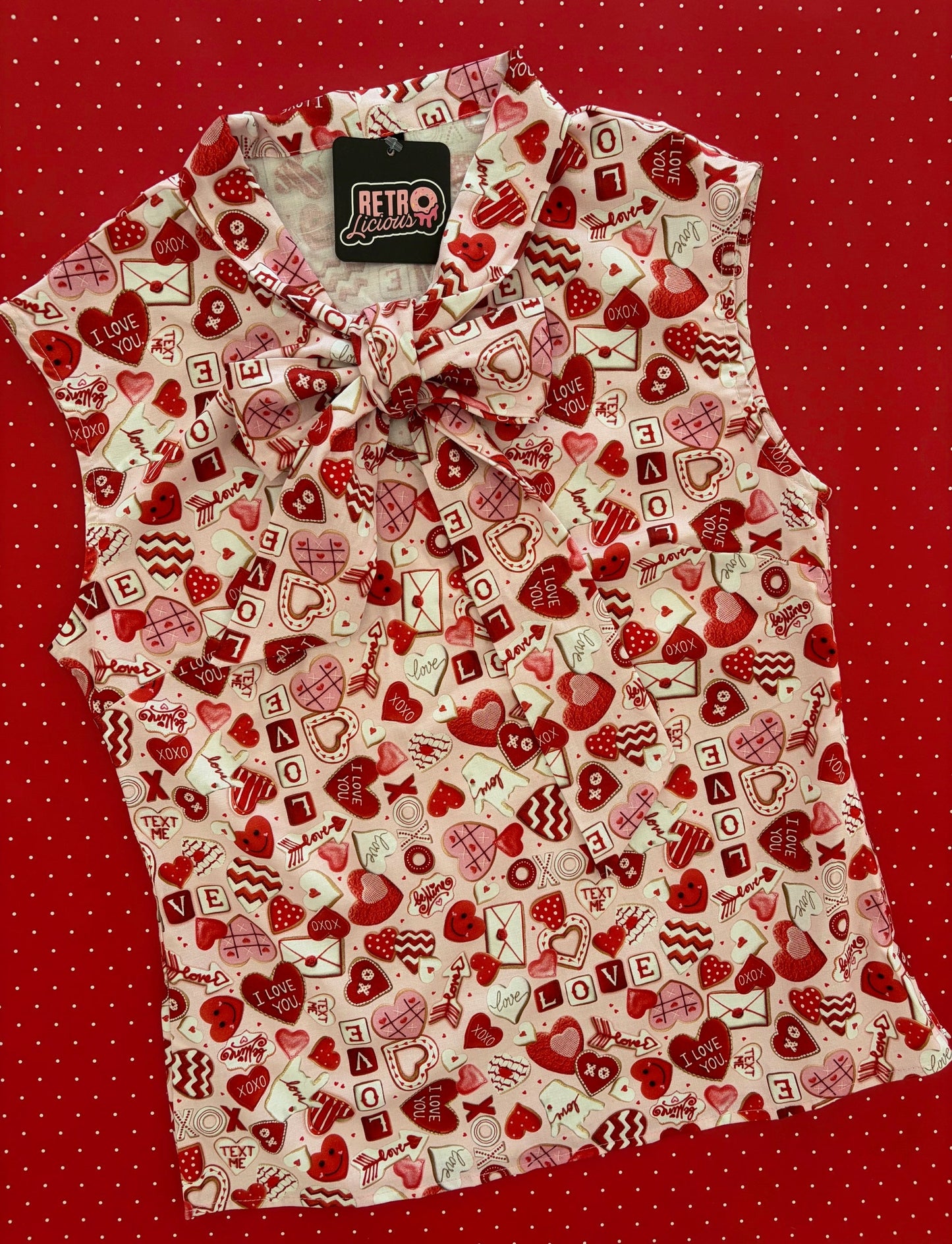 XOXO Bow Top Retrolicious