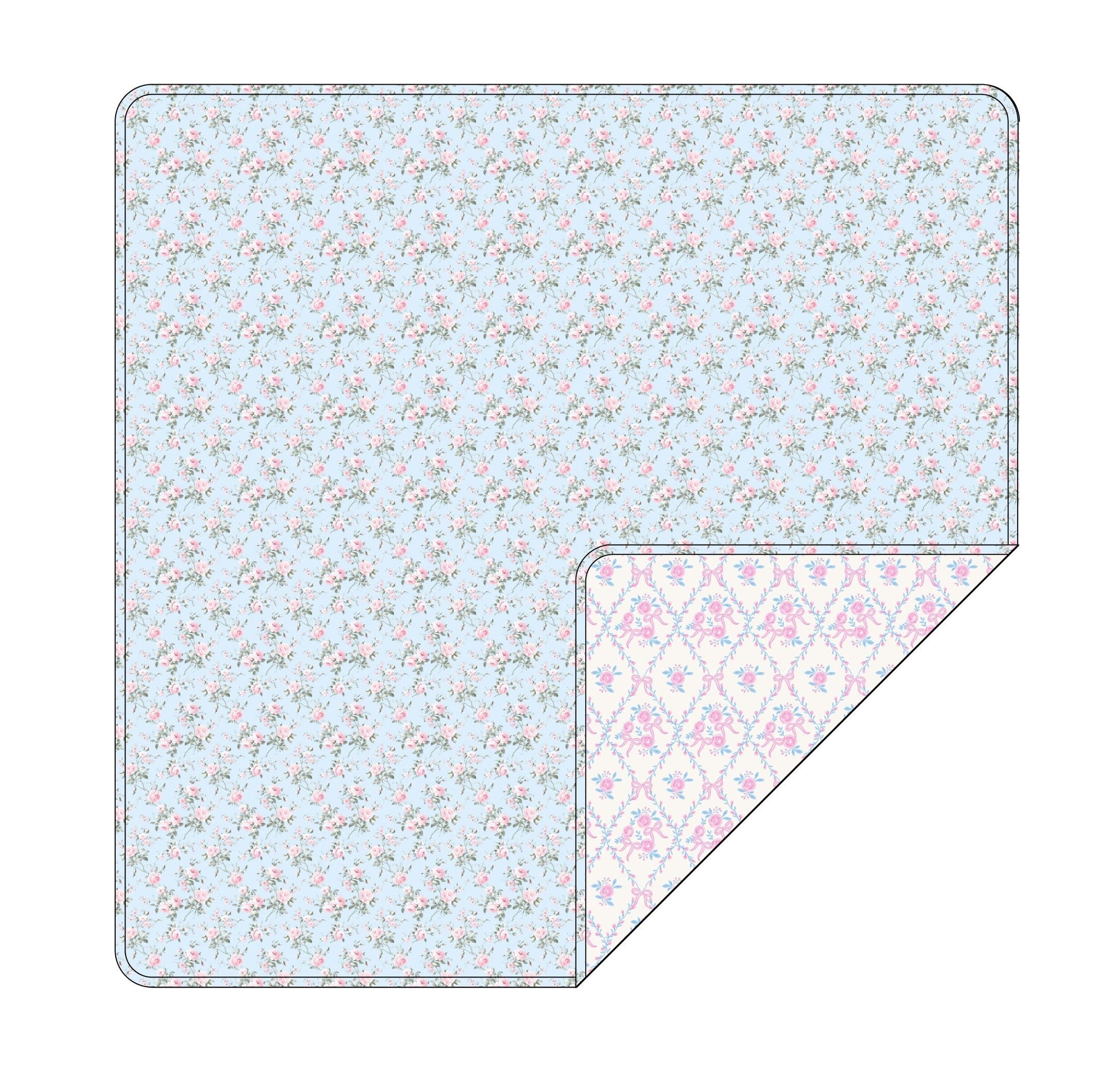 Charlotte x Eloise - Blanket Blush Lotus
