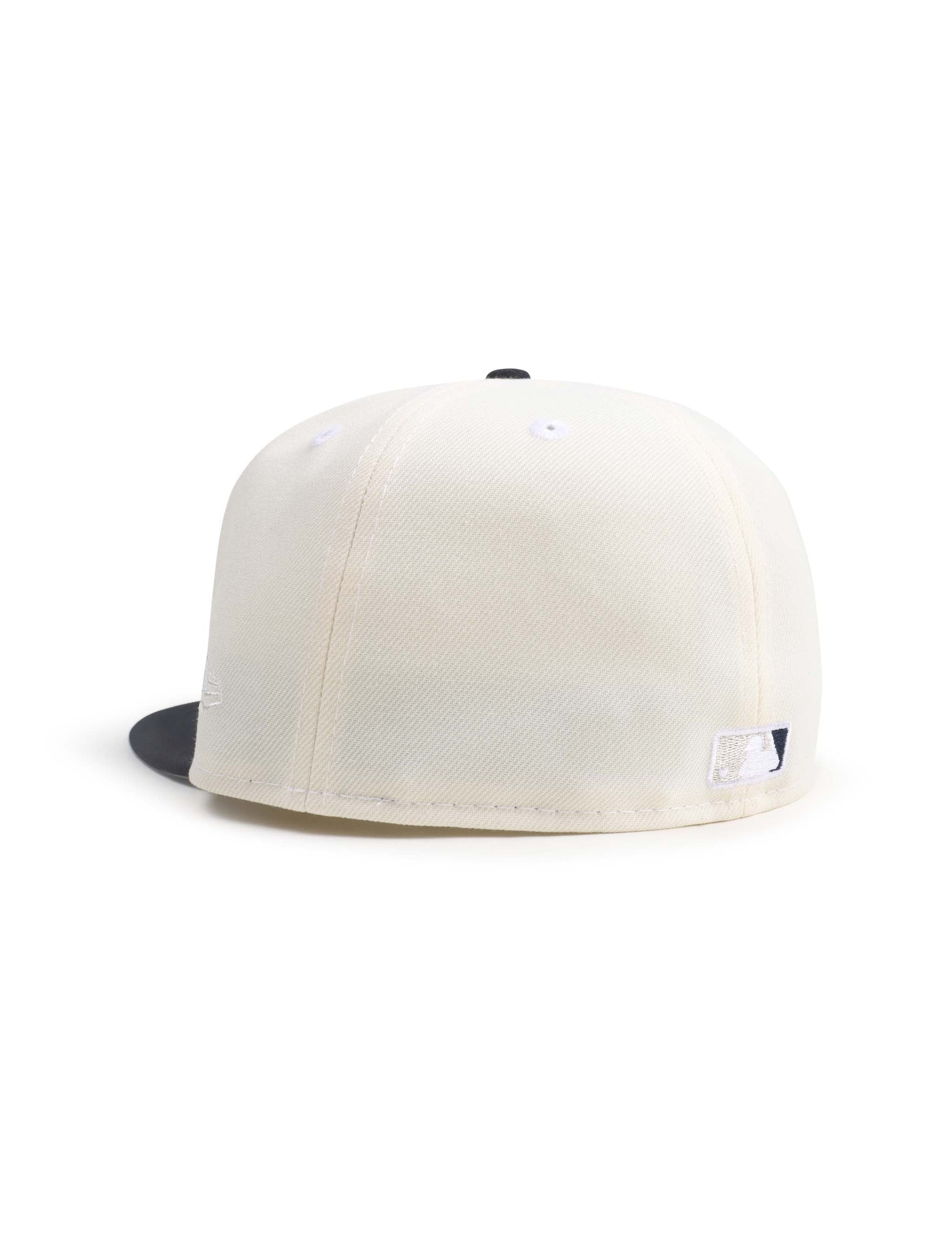 New Era 5950 World Series Champions Dodgers Hat - Chrome/Navy Denim Exchange
