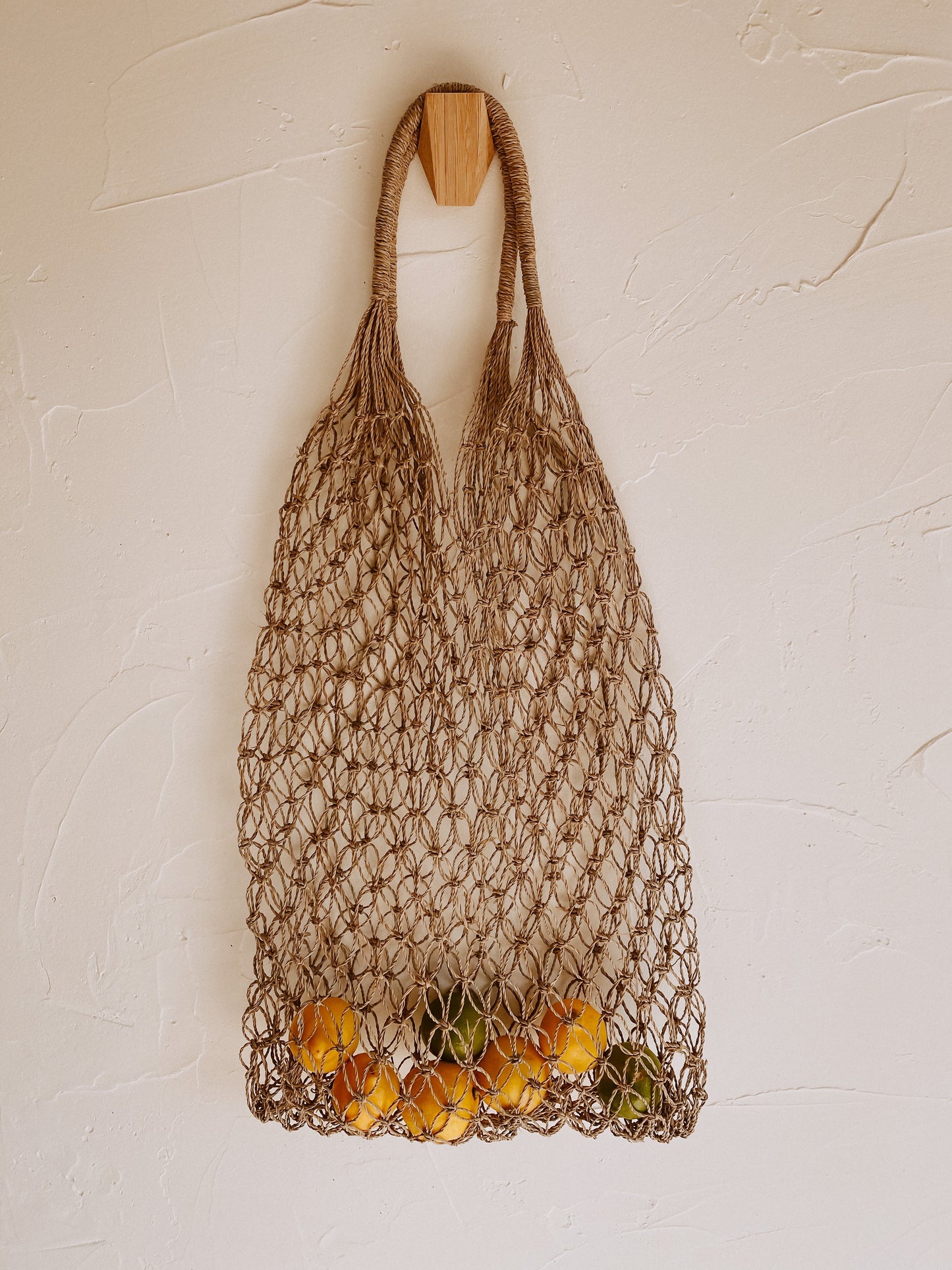 Natural Net Market Tote Village Thrive