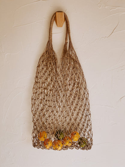 Natural Net Market Tote Village Thrive