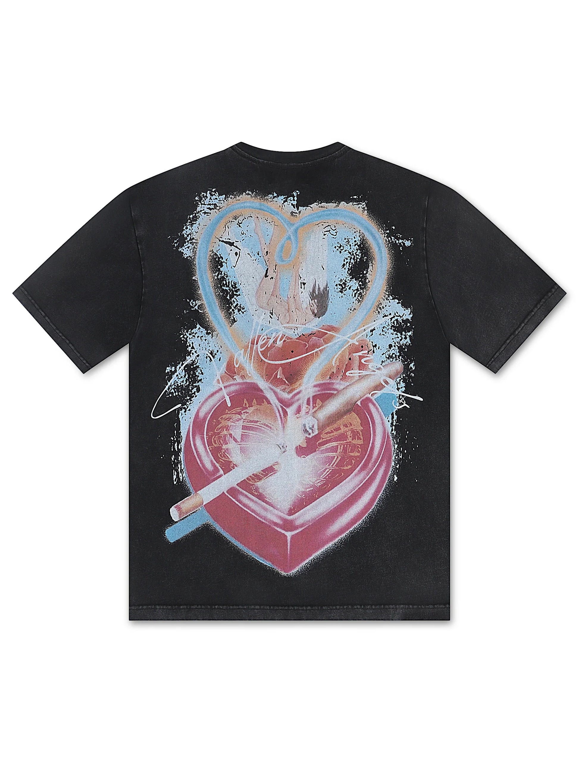 Sugarhill "Memoir" T-Shirt - Black Vintage Denim Exchange