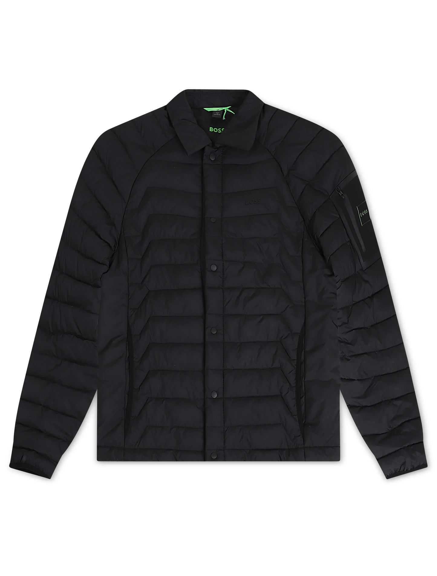 Boss Green J Taranis Padded Jacket - Black Denim Exchange