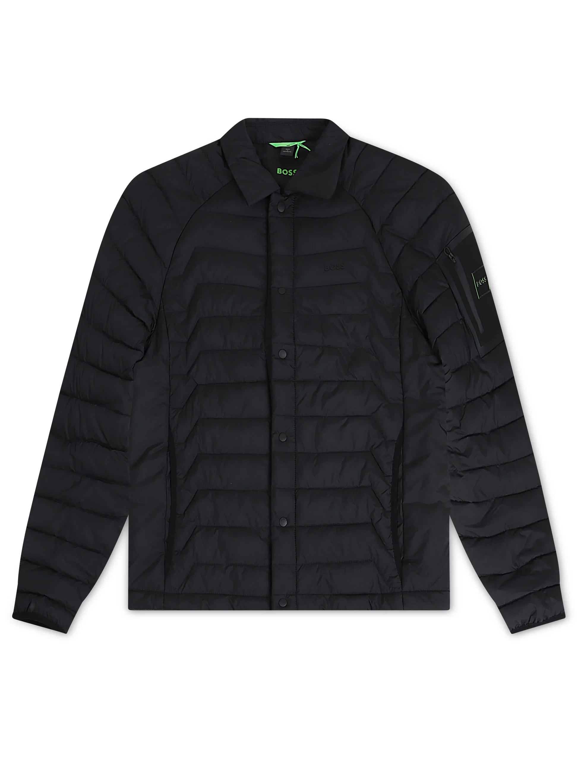 Boss Green J Taranis Padded Jacket - Black Denim Exchange