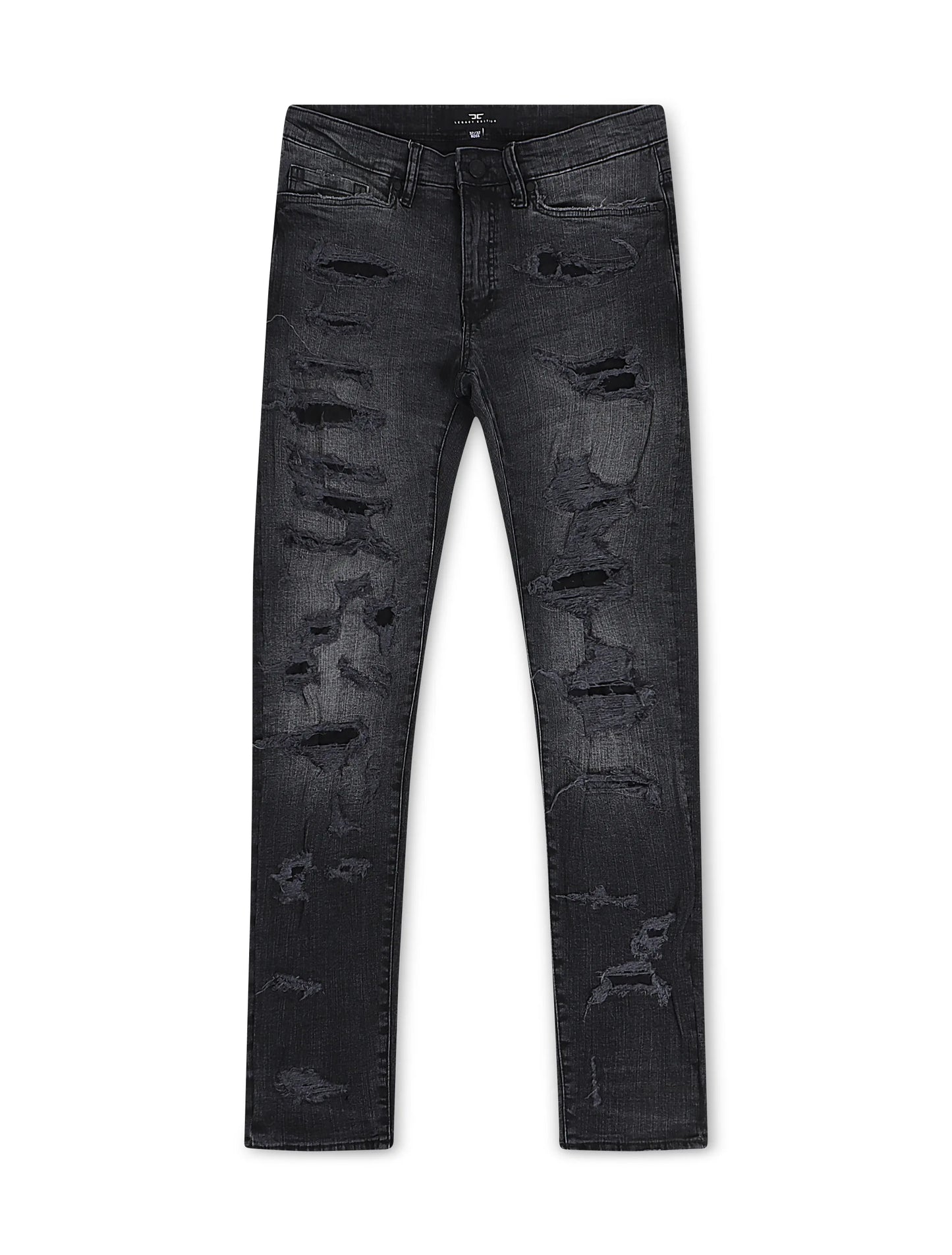 Jordan Craig Mens Vintage Washes Ross Fit  - Black Shadow Denim Exchange