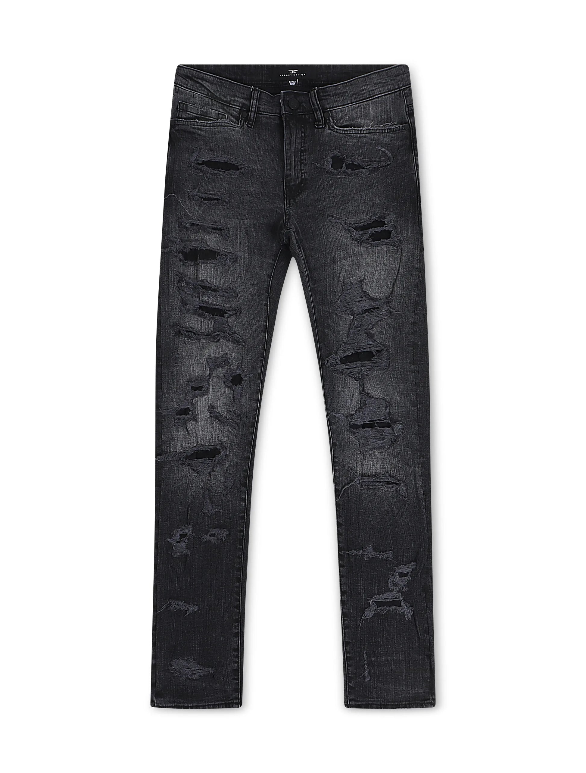 Jordan Craig Mens Vintage Washes Ross Fit  - Black Shadow Denim Exchange