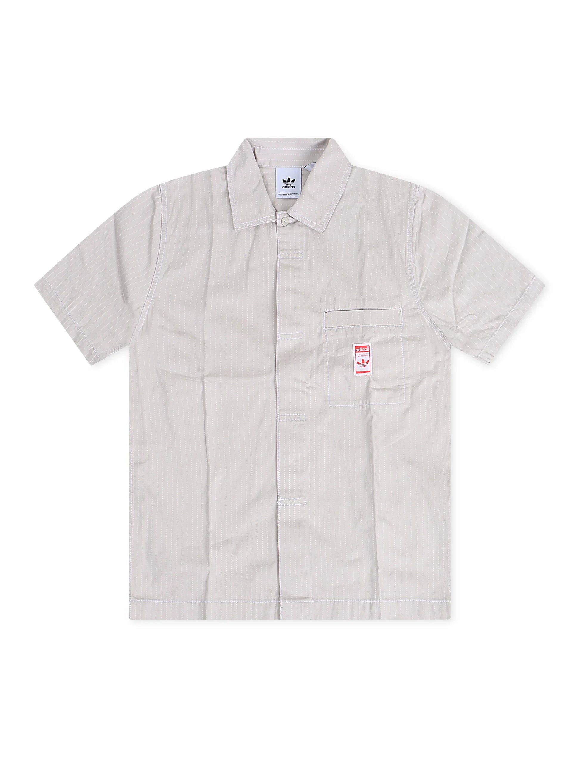 Adidas Mens Wabash Shirt - Grey Denim Exchange