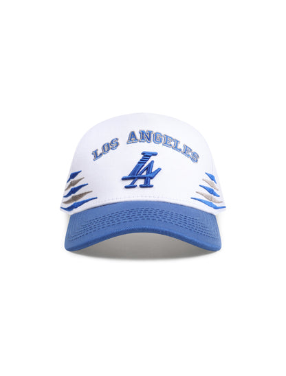 Reference Mens Vintage LA Hat - White/Royal Denim Exchange