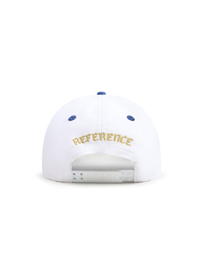 Reference Mens Vintage LA Hat - White/Royal Denim Exchange