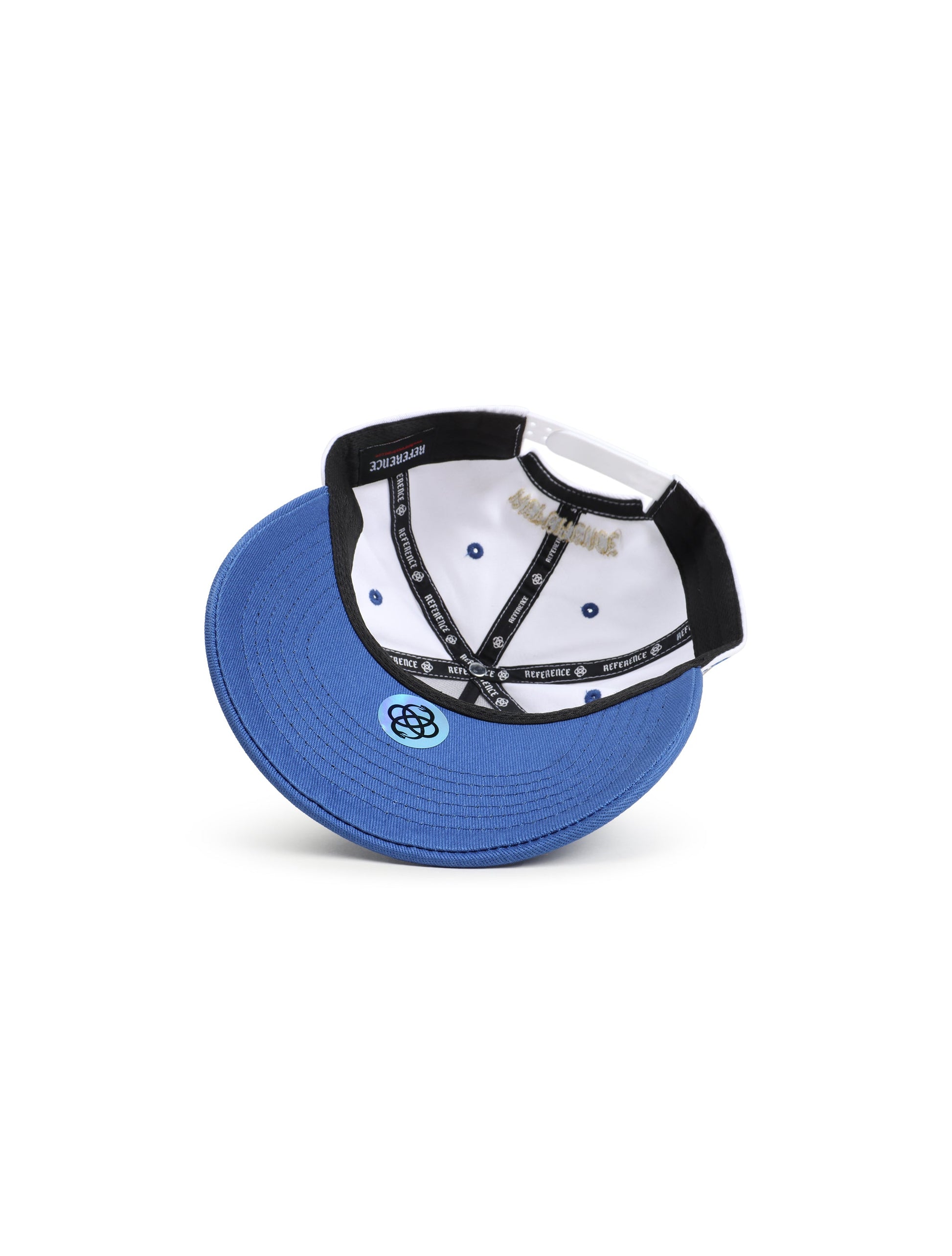 Reference Mens Vintage LA Hat - White/Royal Denim Exchange