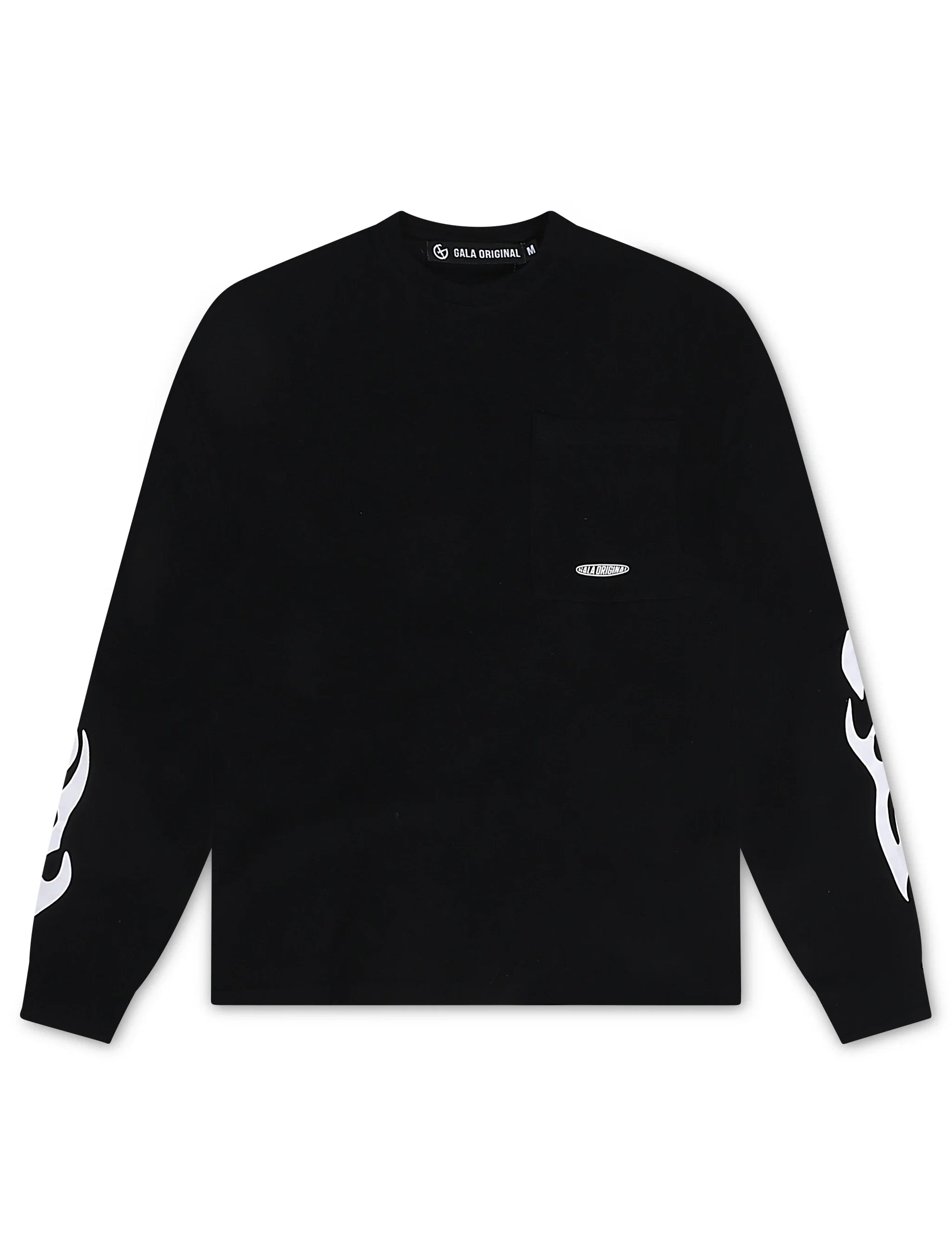 Gala Vandal Layer Long Sleeve - Black/Red Denim Exchange