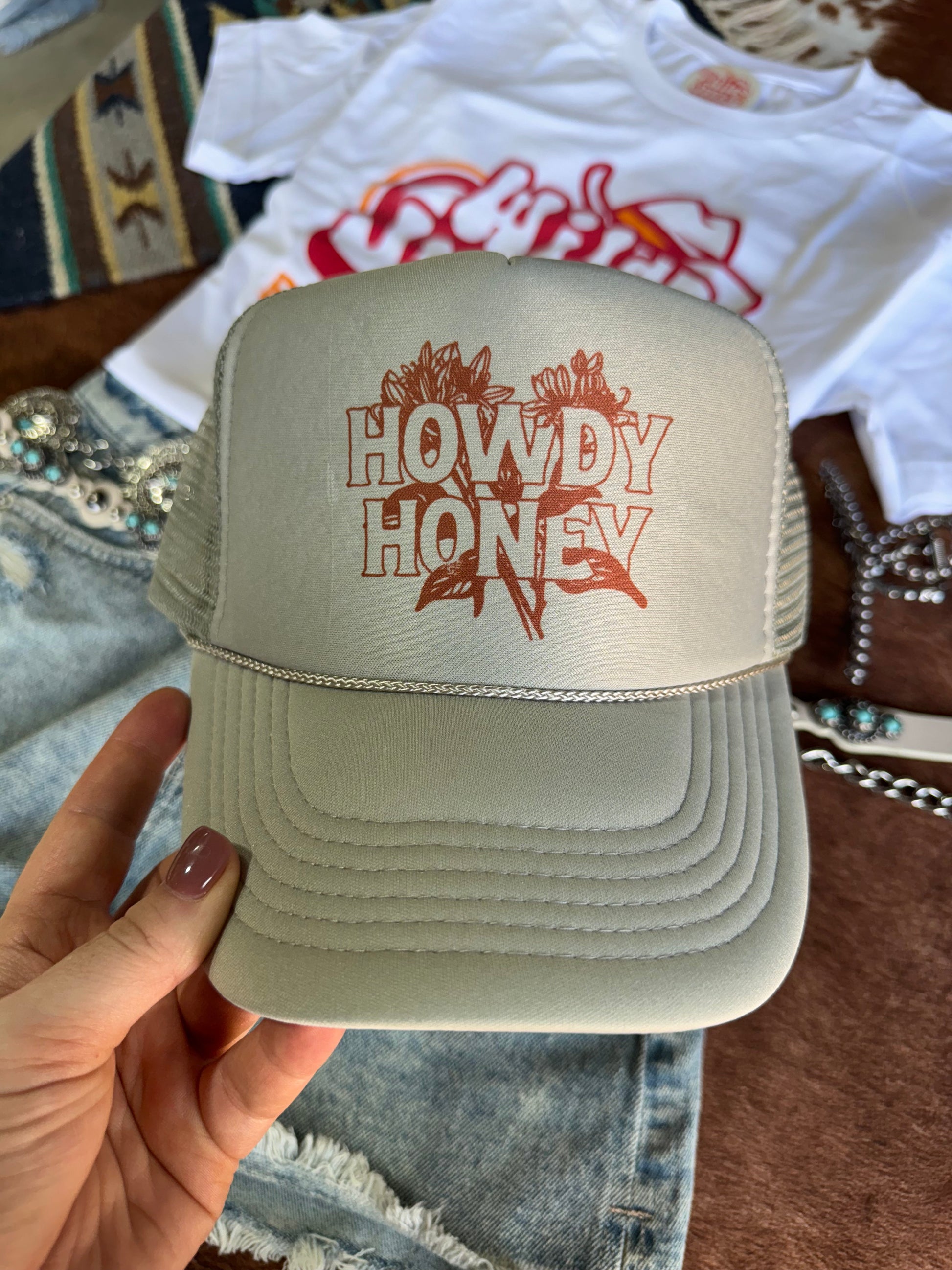 Howdy Honey Trucker Hat Wild Junkie