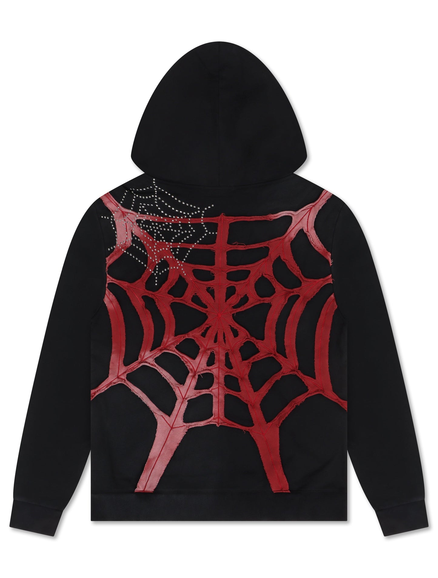 Politics Spider Web 301 Hoodie - Black Denim Exchange