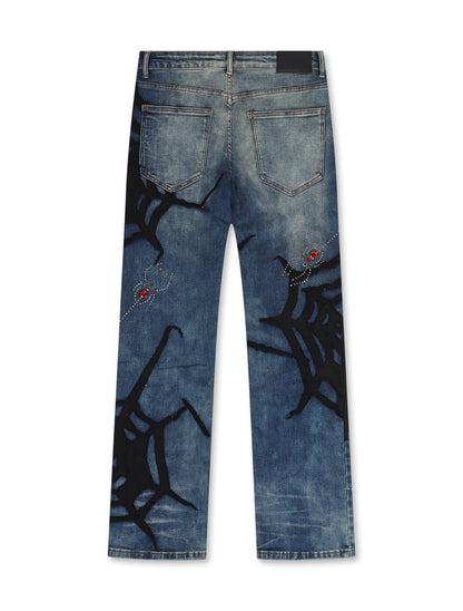 Politics Jeans Web 500 Jeans - Blue Wash Denim Exchange