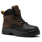 ROCKROOSTER Marfa Brown 6 Inch Waterproof Composite Toe Leather Work Boots CP210 Rock Rooster Footwear Inc