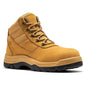 ROCKROOSTER Avalon Black 6 Inch Zip-sided Composite toe Leather Work Boots CP213BK Rock Rooster Footwear Inc