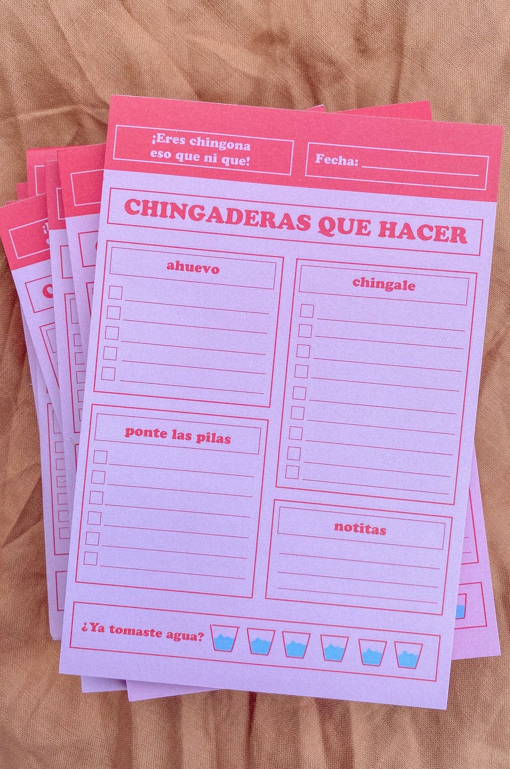 Chingaderas Que Hacer NotePad JZD