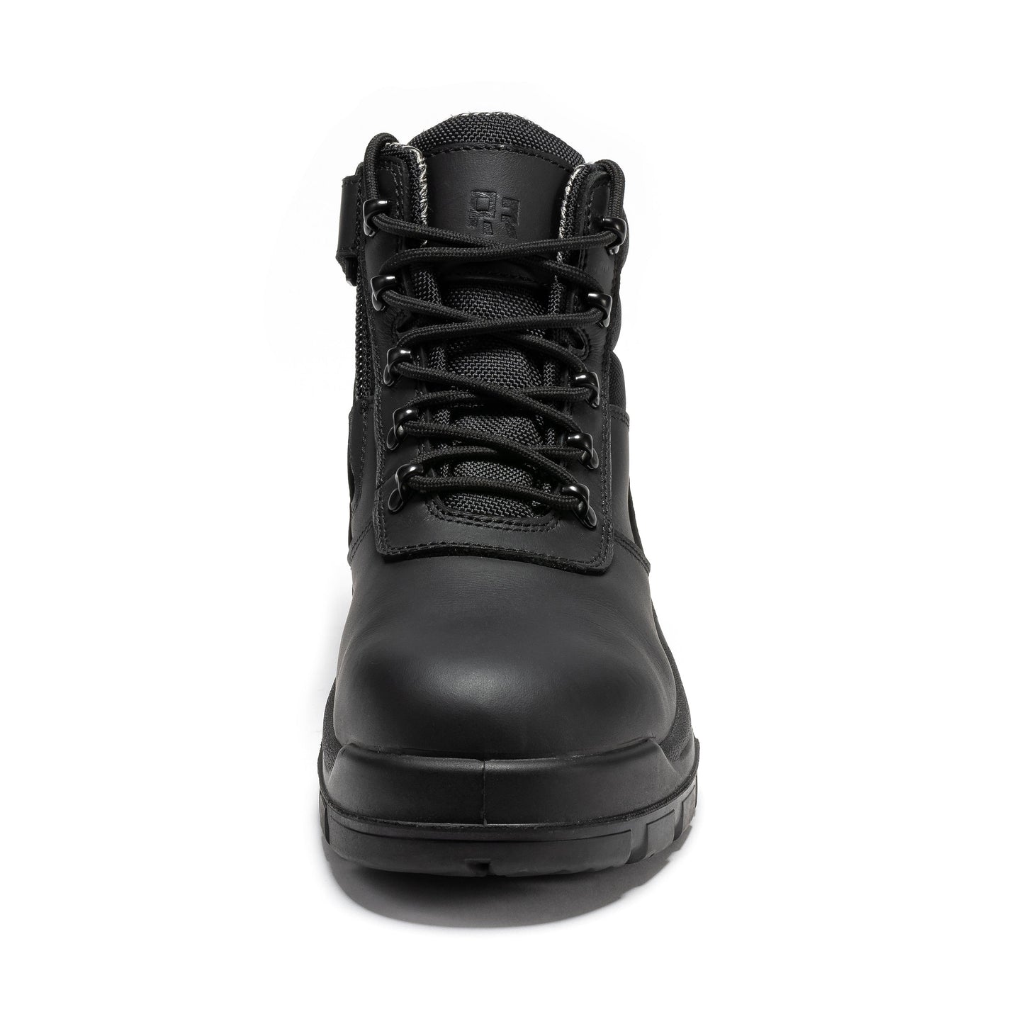 ROCKROOSTER Avalon Black 6 Inch Zip-sided Composite toe Leather Work Boots CP213BK Rock Rooster Footwear Inc