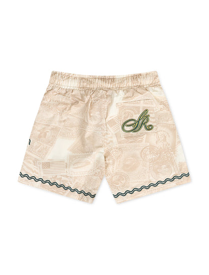 Smoke Rise Fashion Twill Shorts - Papyrus Denim Exchange