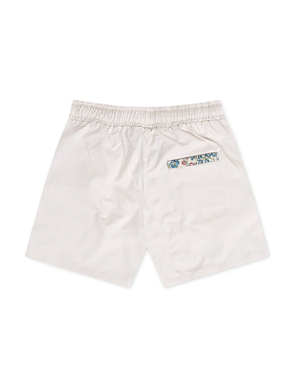 Smoke Rise Fashion Twill Shorts - Chalk Denim Exchange