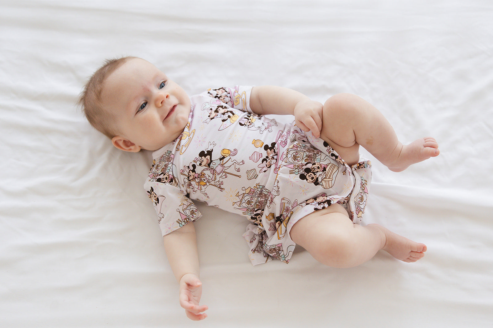 Enchanted Escapades - Bodysuit Dress Blush Lotus