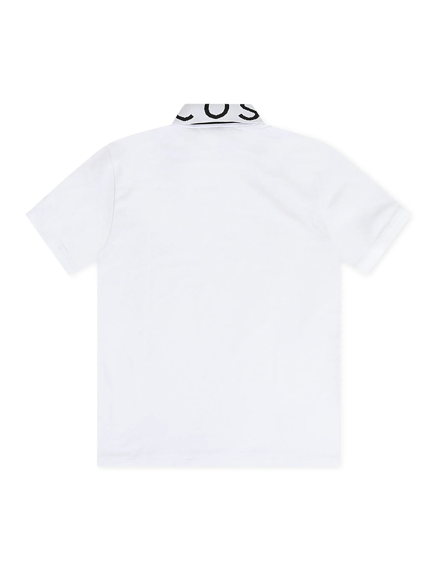Lacoste Slim Fit Branded Polo - White Denim Exchange